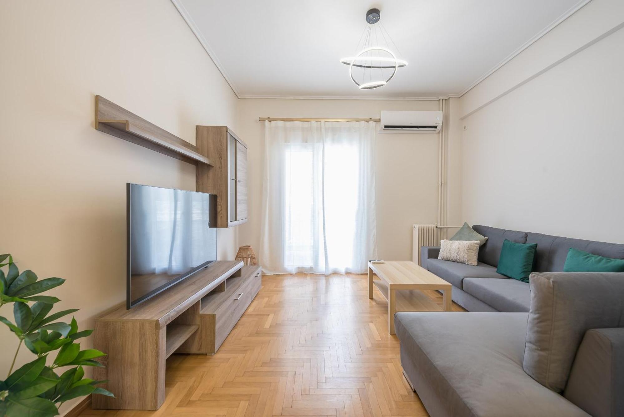 Апартаменти Stylish 2 Bd Urban Retreat Near Panormou Metro Афіни Екстер'єр фото